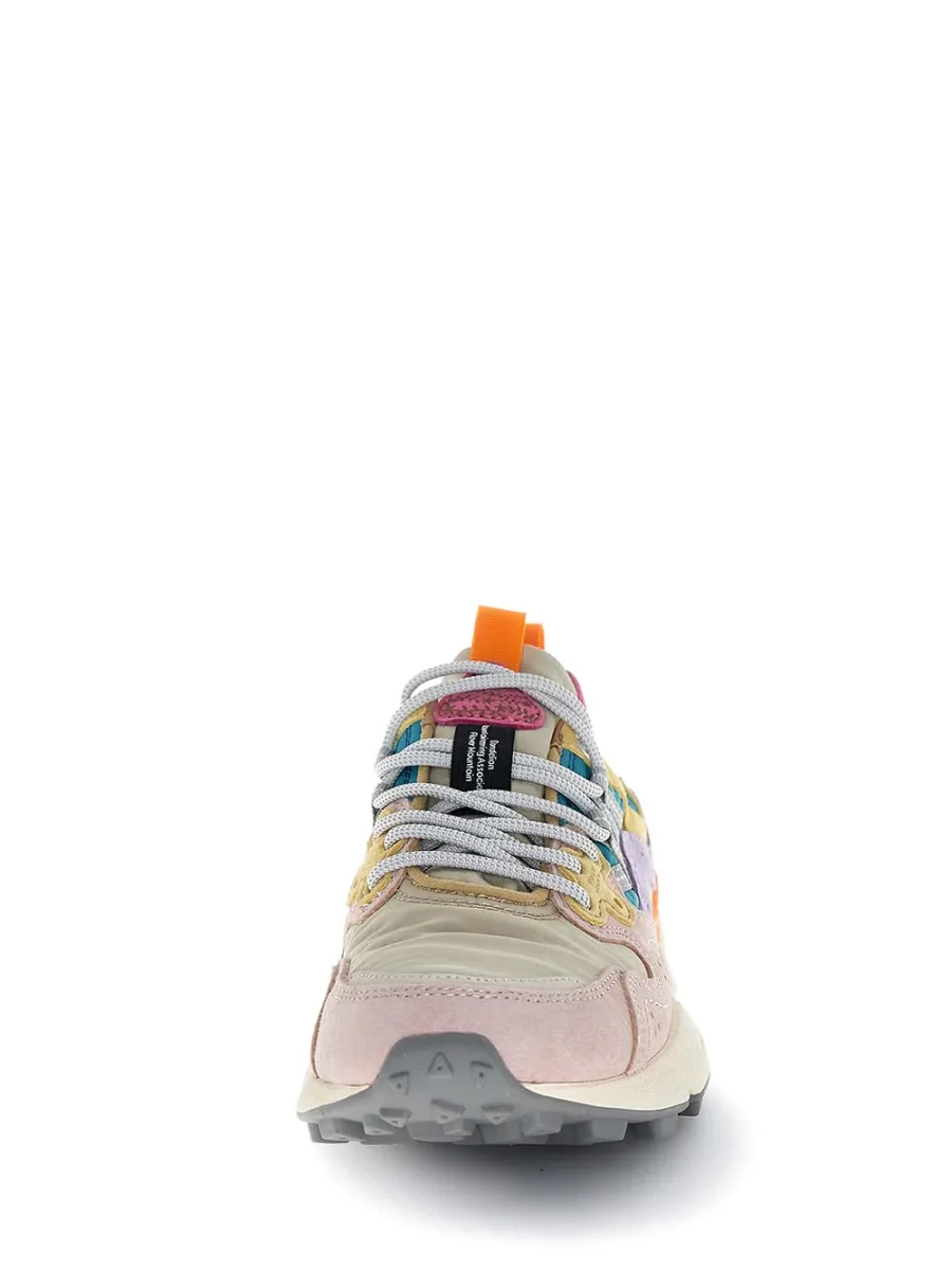 YAMANO 3 WOMAN Flower Mountain Sneaker Donna 2017817.01 Rosa/Tortora - immagine 4