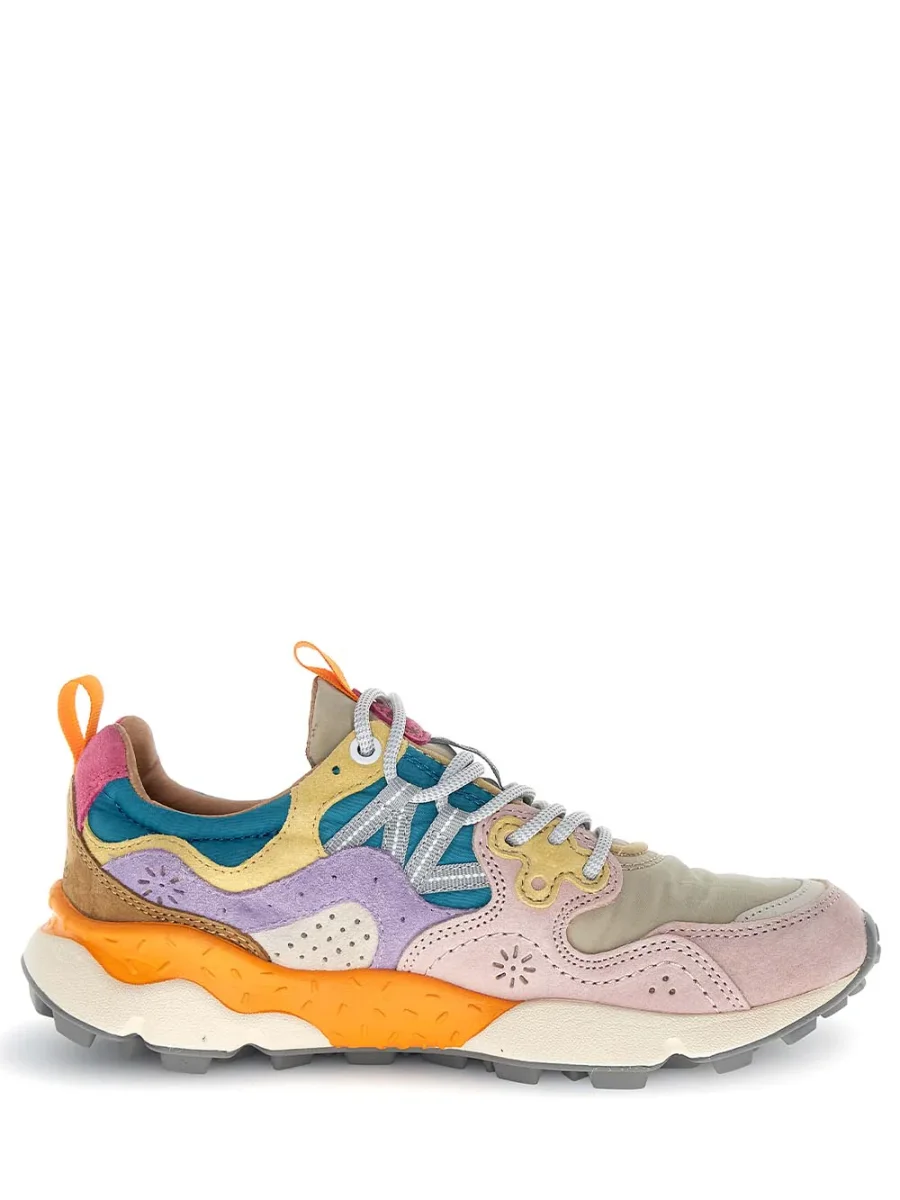 YAMANO 3 WOMAN Flower Mountain Sneaker Donna 2017817.01 Rosa/Tortora - immagine 5