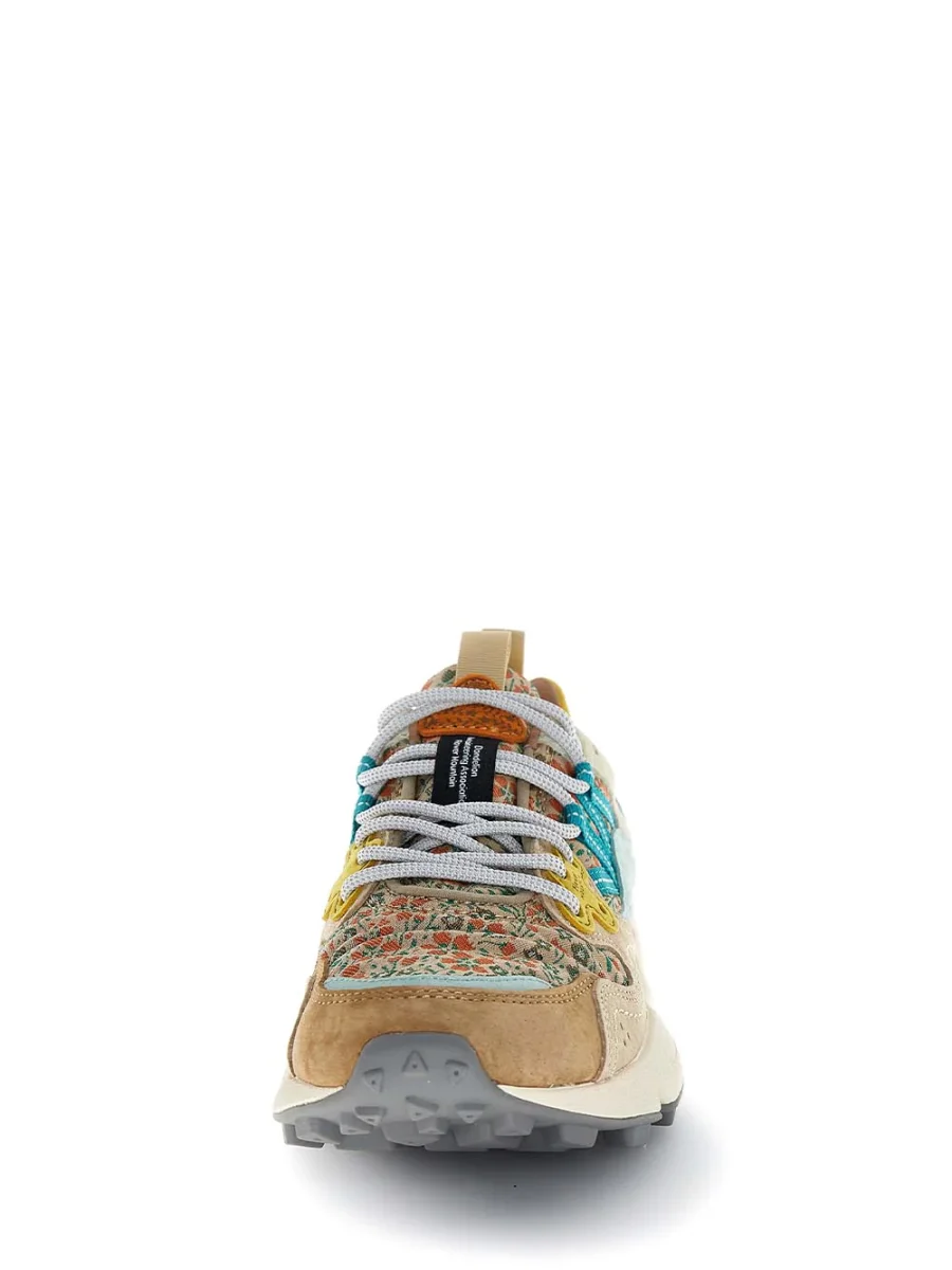 YAMANO 3 WOMAN Flower Mountain Sneaker Donna 2017817.67 Beige - immagine 4