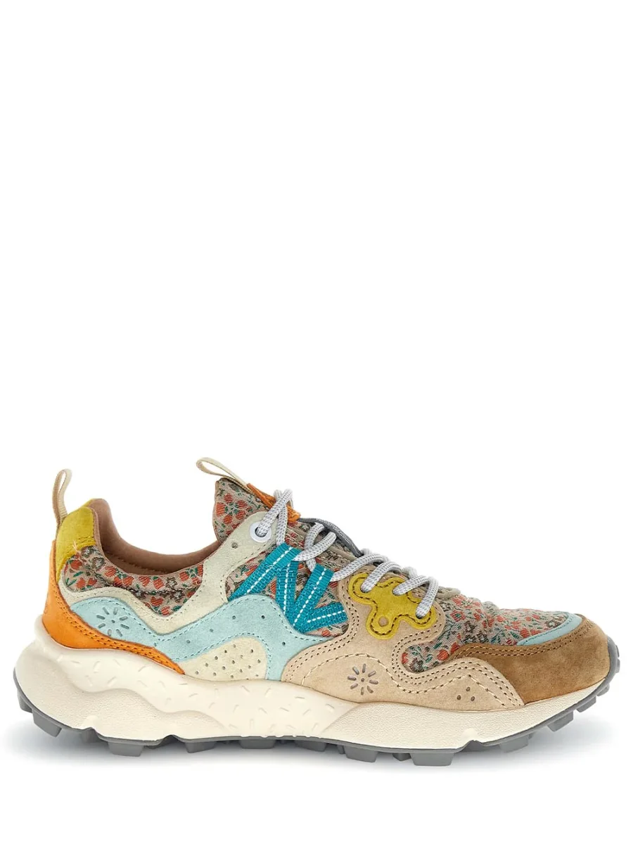 YAMANO 3 WOMAN Flower Mountain Sneaker Donna 2017817.67 Beige - immagine 5