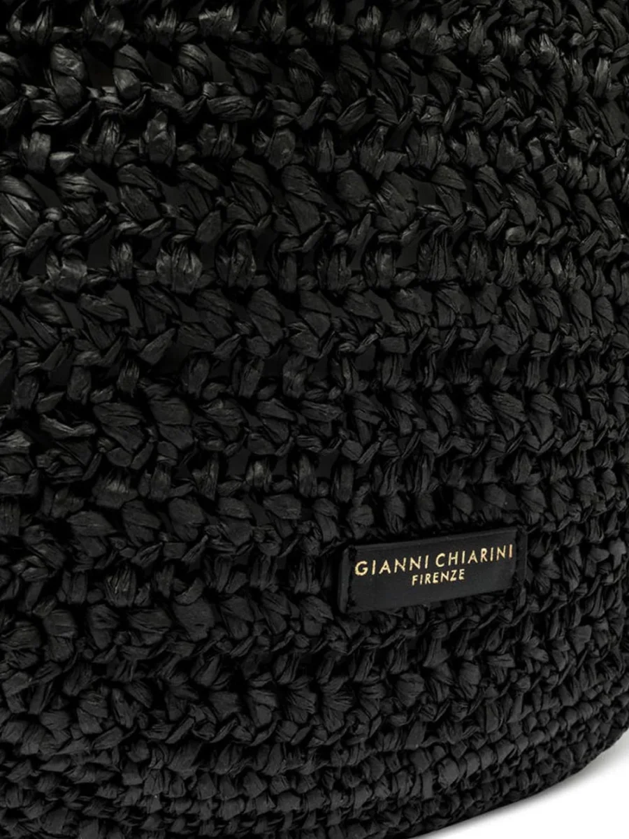 nefeli Gianni Chiarini Borsa a Spalla Donna Bs 11954/comm StR-Crch Nero - immagine 5