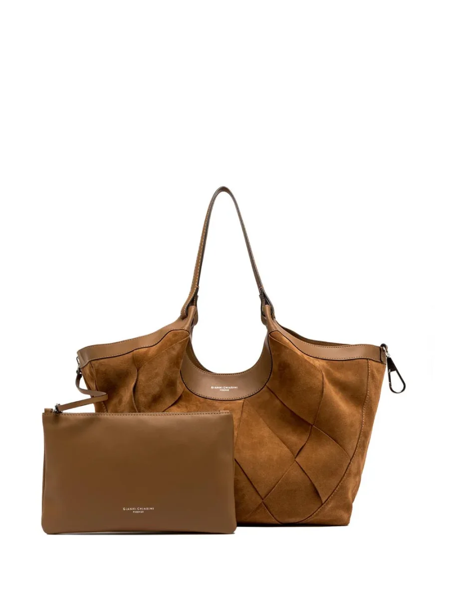 dua Gianni Chiarini Borsa a Spalla Donna Bs 12350 InT-cm Caramello - immagine 5