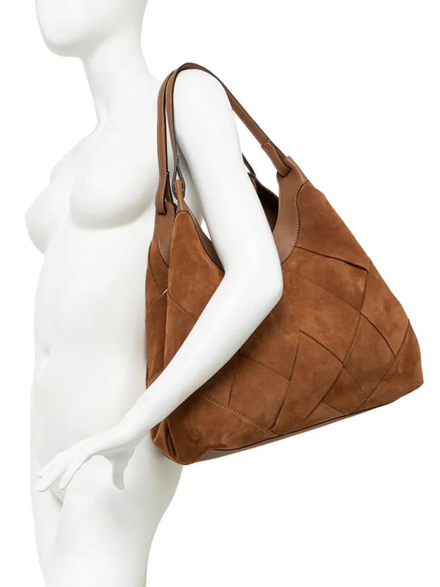 dua Gianni Chiarini Borsa a Spalla Donna Bs 12350 InT-cm Caramello - immagine 8