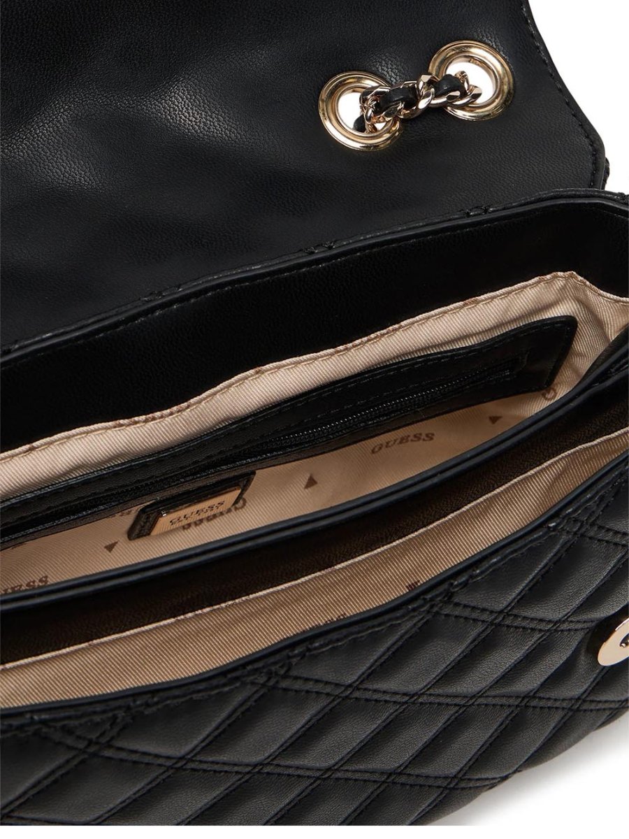 CRUISE VIBE TOP ZIP Guess Borsa a Spalla Donna Hwqg96 73200 Nero - immagine 6