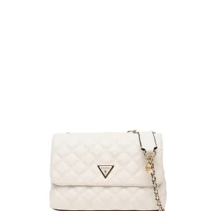 CRUISE VIBE TOP ZIP Guess Borsa a Spalla Donna Hwqg96 73200 Panna