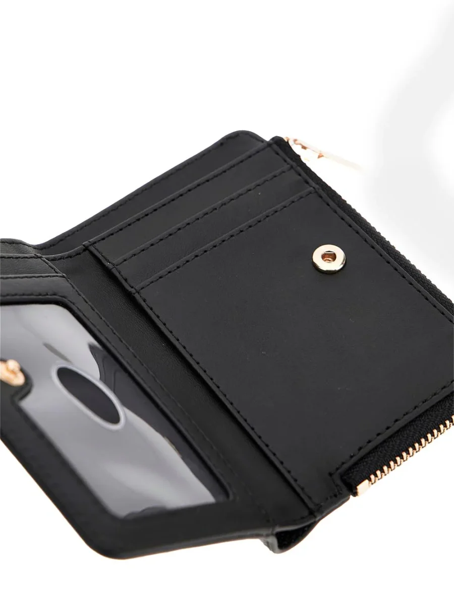 DEBORA SLG MULTI CLU Guess Portafoglio Donna Swzg74 59156 Nero - immagine 4