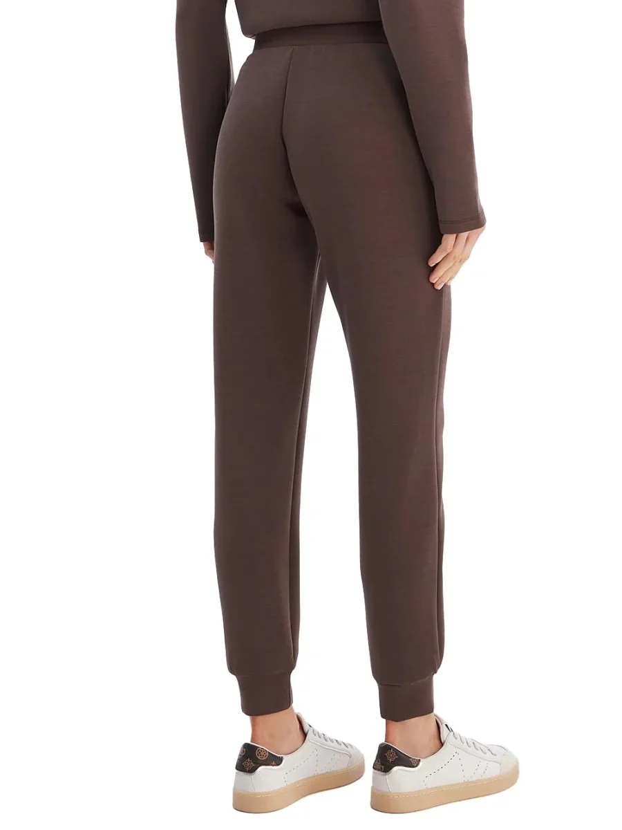 OLYMPE LONG PANTS Guess Pantalone Donna V4yb08 Kcay2 Marrone - immagine 3