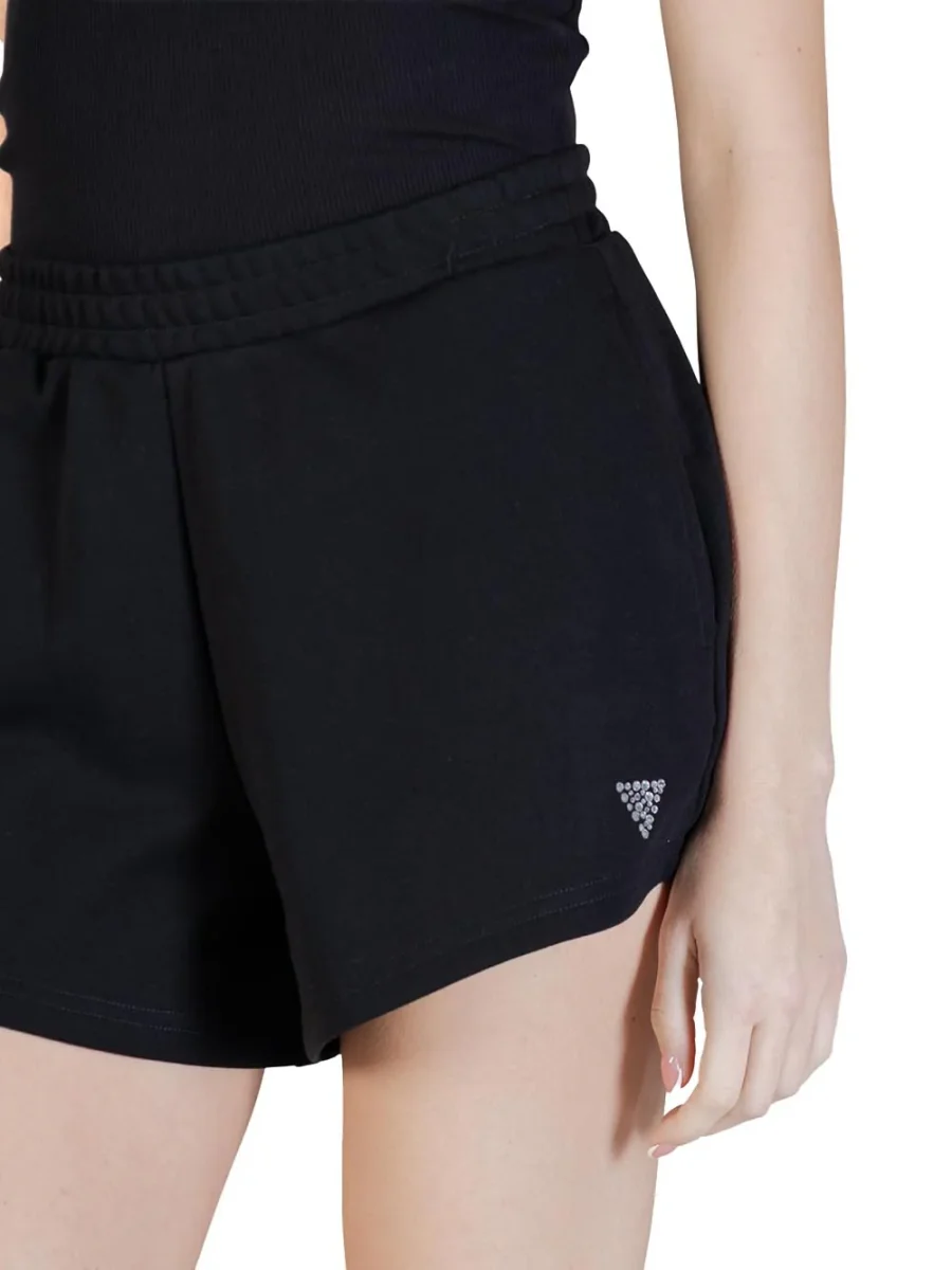 SILVY SHORTS Guess Shorts Donna V6gd14 K3090 Nero - immagine 5