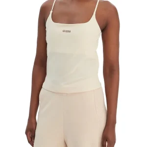 JASMINE TOP Guess Top Donna V6gp18 K3470 Vaniglia