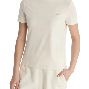 TRACEY CN SS T-SHIRT Guess T-shirt Donna V6ri07 J1314 Panna