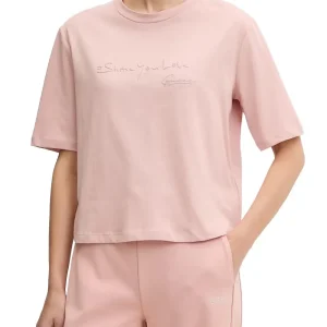 SOPHIE CN SS T-SHIRT Guess T-shirt Donna V6ri09 I3z14 Rosa