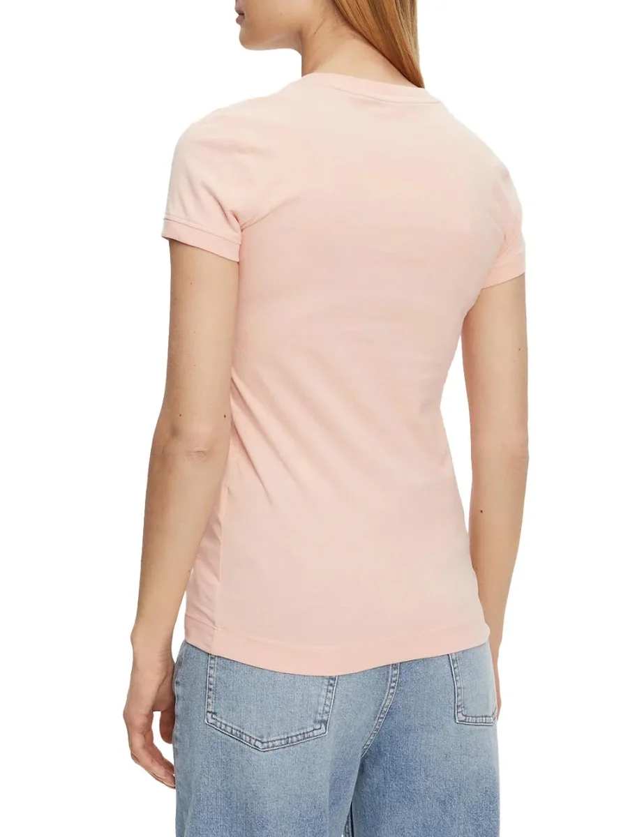 SS CN MINI TRIANGLE Guess T-shirt Donna W2yi44 J1314 Rosa - immagine 3