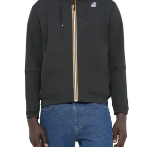 PROSPER POLY COTTON K-Way Felpa Unisex K1126hw Nero