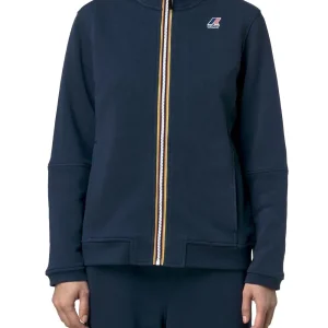 PEPIN POLY COTTON K-Way Felpa Unisex K1126iw Blu insigna