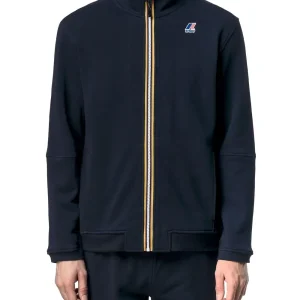 PEPIN POLY COTTON K-Way Felpa Unisex K1126iw Blu