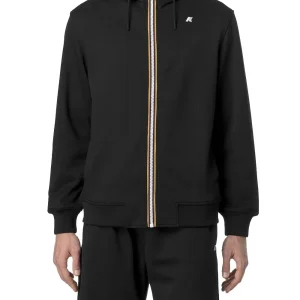 RAINER LIGHT SPACER K-Way Felpa Uomo K1151uw Nero