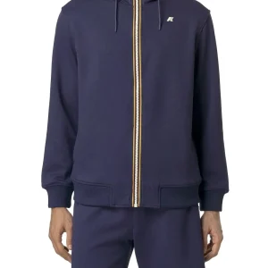 RAINER LIGHT SPACER K-Way Felpa Uomo K1151uw Blu insigna