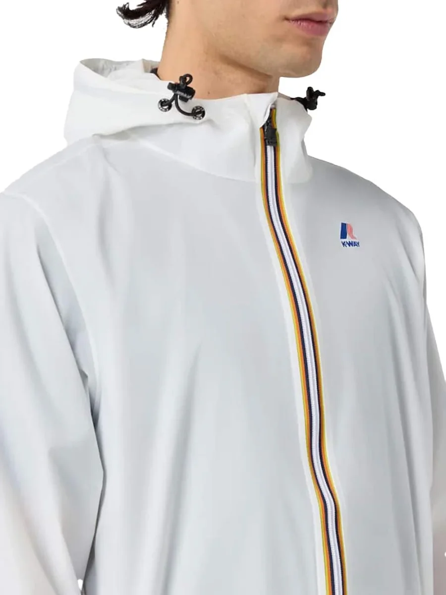 LE VRAI 4.0 CLAUDE K-Way Giubbino Unisex K2123zw Bianco - immagine 4