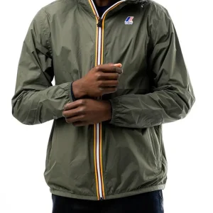 LE VRAI 4.0 CLAUDE K-Way Giubbino Unisex K2123zw Verde militare