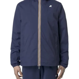 JACK STRETCH NYLON JERSEY K-Way Giubbino Uomo K3123uw Blu insigna