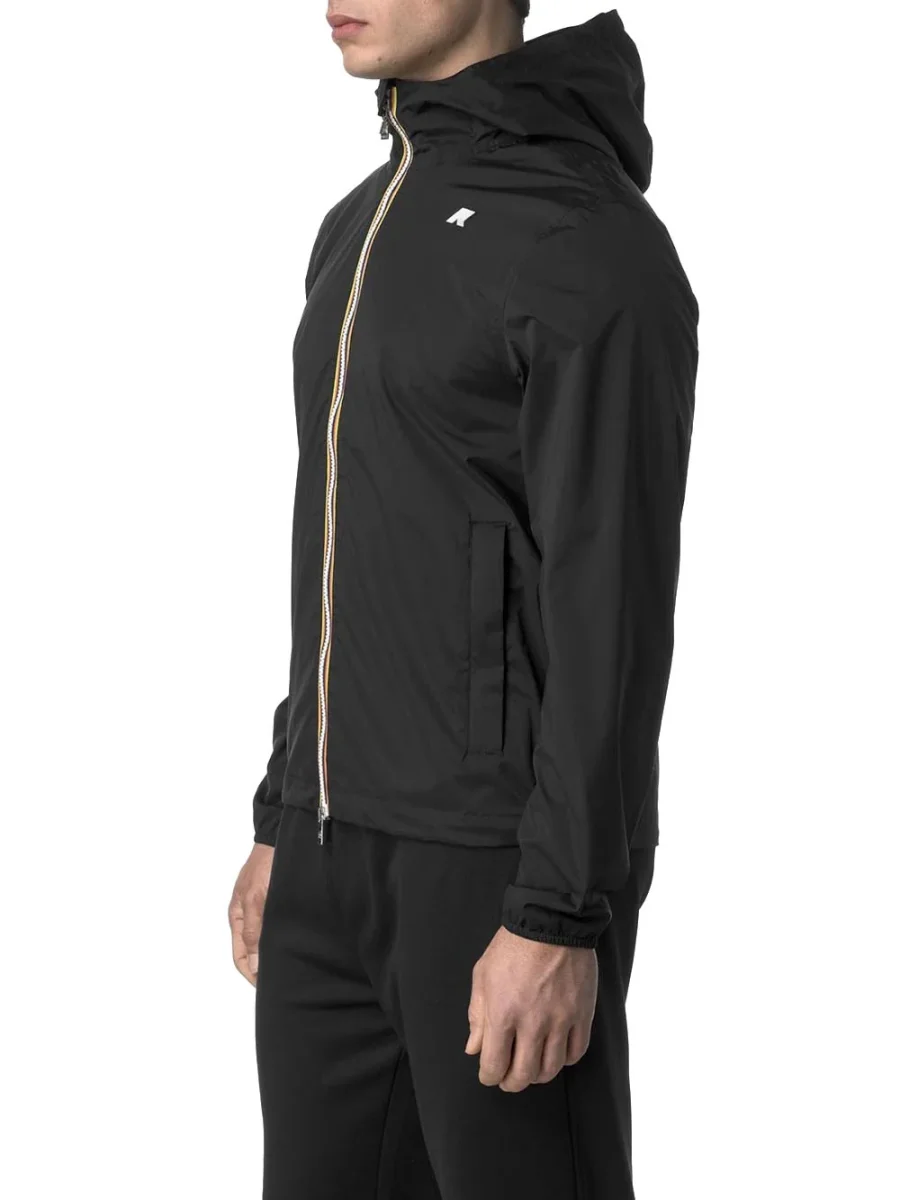 JACK STRETCH NYLON JERSEY K-Way Giubbino Uomo K3123uw Nero - immagine 3