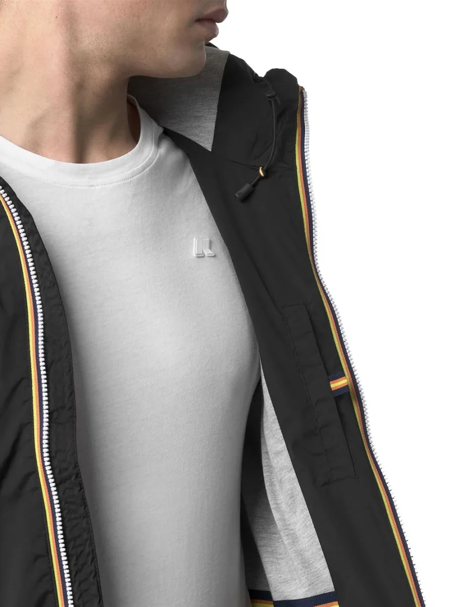 JACK STRETCH NYLON JERSEY K-Way Giubbino Uomo K3123uw Nero - immagine 5