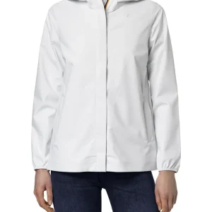 MARGUERITE STRETCH DOT K-Way Giubbino Donna K31382w Bianco