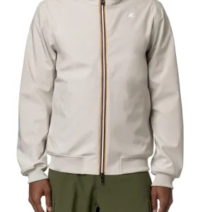 ARSENE BONDED JERSEY K-Way Giubbino Uomo K5123hw Beige chiaro