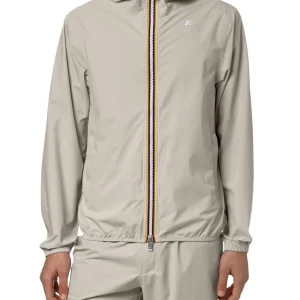 JACK STRETCH DOT K-Way Giubbino Uomo K5127qw Beige chiaro