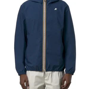 JACK STRETCH DOT K-Way Giubbino Uomo K5127qw Blu insigna