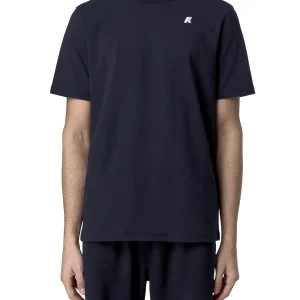ADAME LIGHT STRETCH JERSEY K-Way T-shirt Uomo K71349w Blu