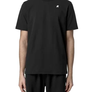 ADAME LIGHT STRETCH JERSEY K-Way T-shirt Uomo K71349w Nero