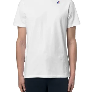 LEONIDE K-Way T-shirt Unisex K7142kw Bianco