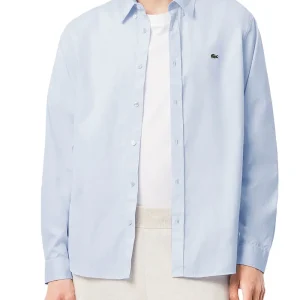 Lacoste Camicia Uomo Ch2933 Celeste