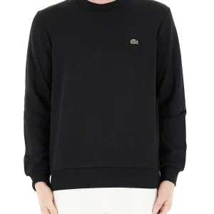 Lacoste Felpa Uomo Sh9801 Nero