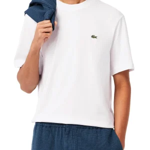 Lacoste T-shirt Uomo Th7318 Bianco