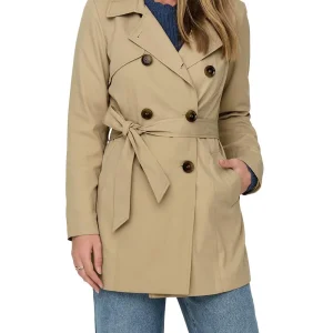 valerie trenchcoat Only Trench Donna 15191821 Beige