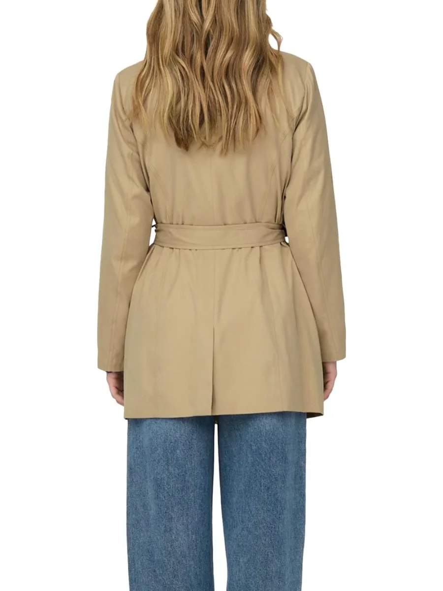 valerie trenchcoat Only Trench Donna 15191821 Beige - immagine 3