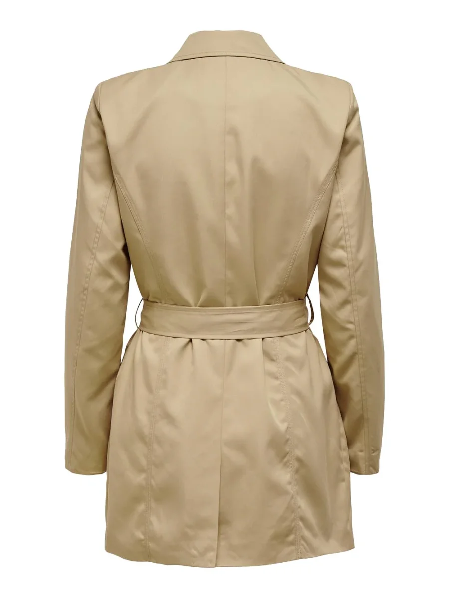 valerie trenchcoat Only Trench Donna 15191821 Beige - immagine 7