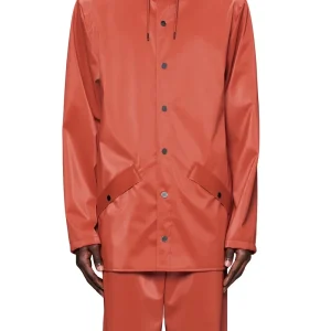 JACKET(W3) Rains Giubbino Unisex 12010 Arancione