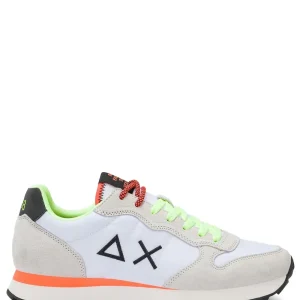TOM FLUO SUN68 Sneaker Uomo Z36102 Bianco