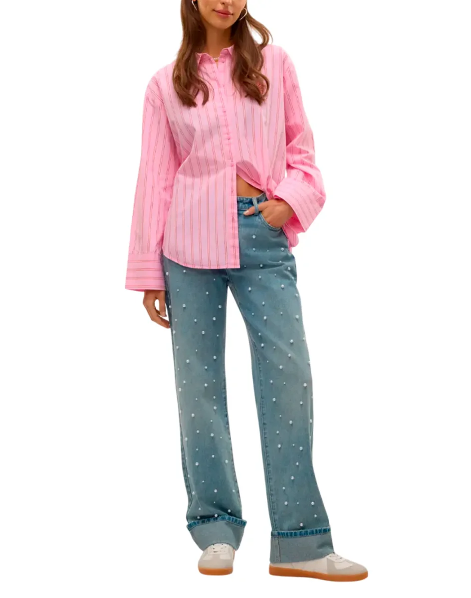 PANTALONI MR STRAIGHT PEARL VMALLISON "32 - immagine 4