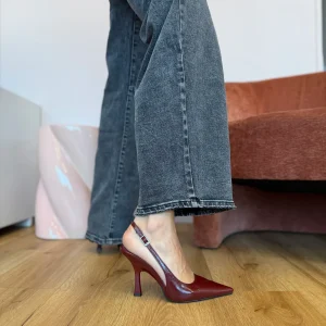 Slingback DIANA BORDEAUX