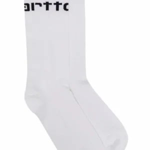 CALZINI CON LOGO A CONTRASTO