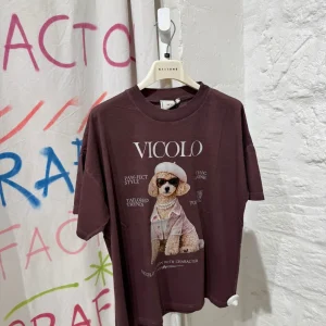 T-SHIRT MANICHE CORTE