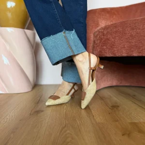 Slingback CLEO cuoio