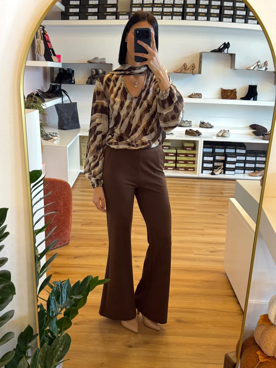 Camicetta fantasia Georgette - immagine 5