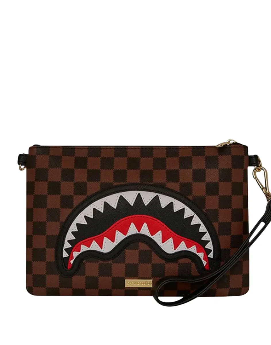 BORSA A TRACOLLA "SAWTOOTH SHARKS IN PARIS"