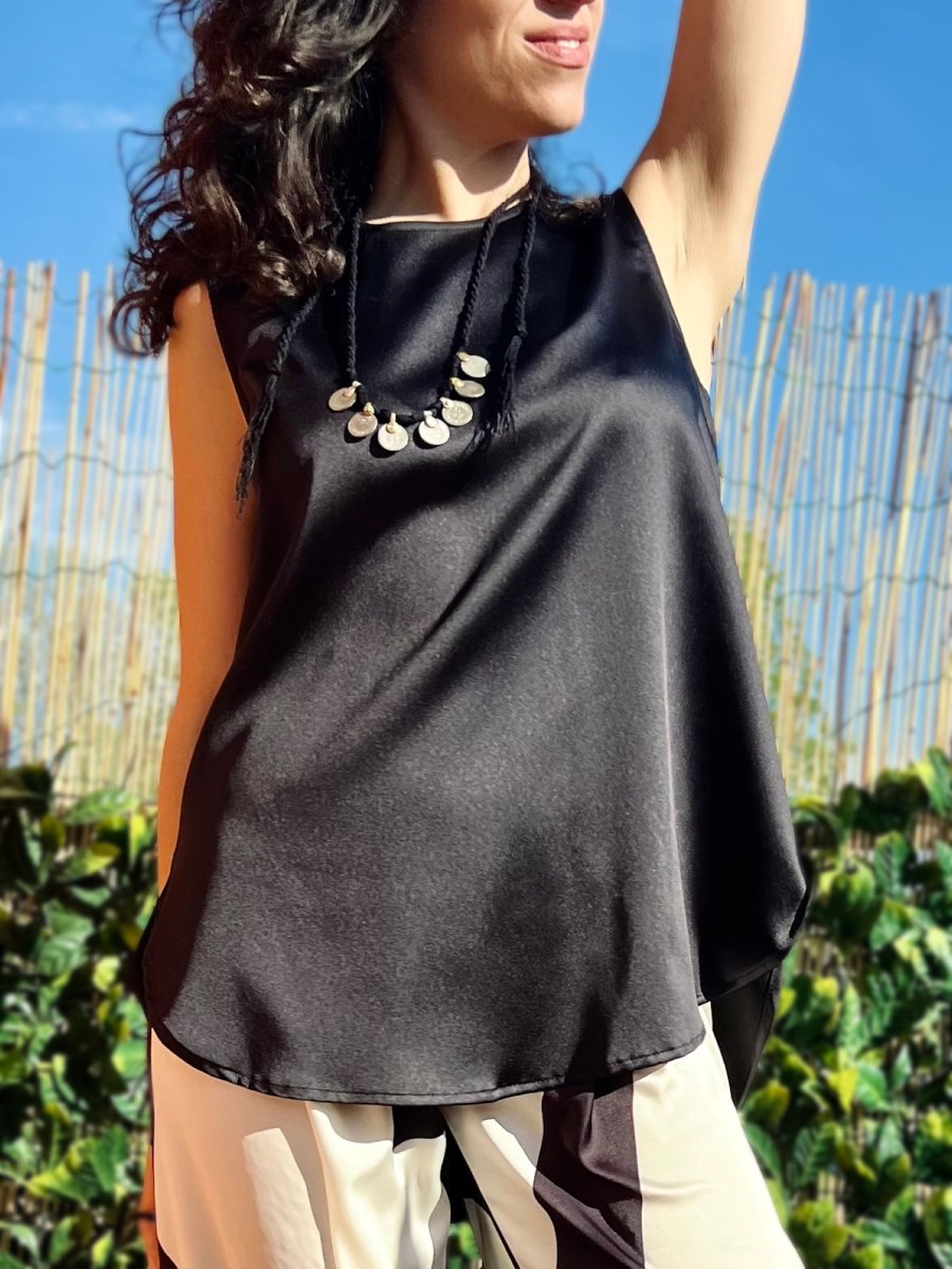 Canotta Roma – RASO DI VISCOSA - immagine 6