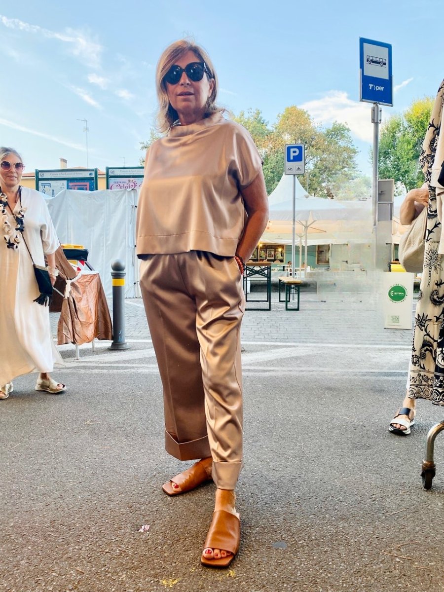 Pantalone Antibes – RASO DI VISCOSA - immagine 9